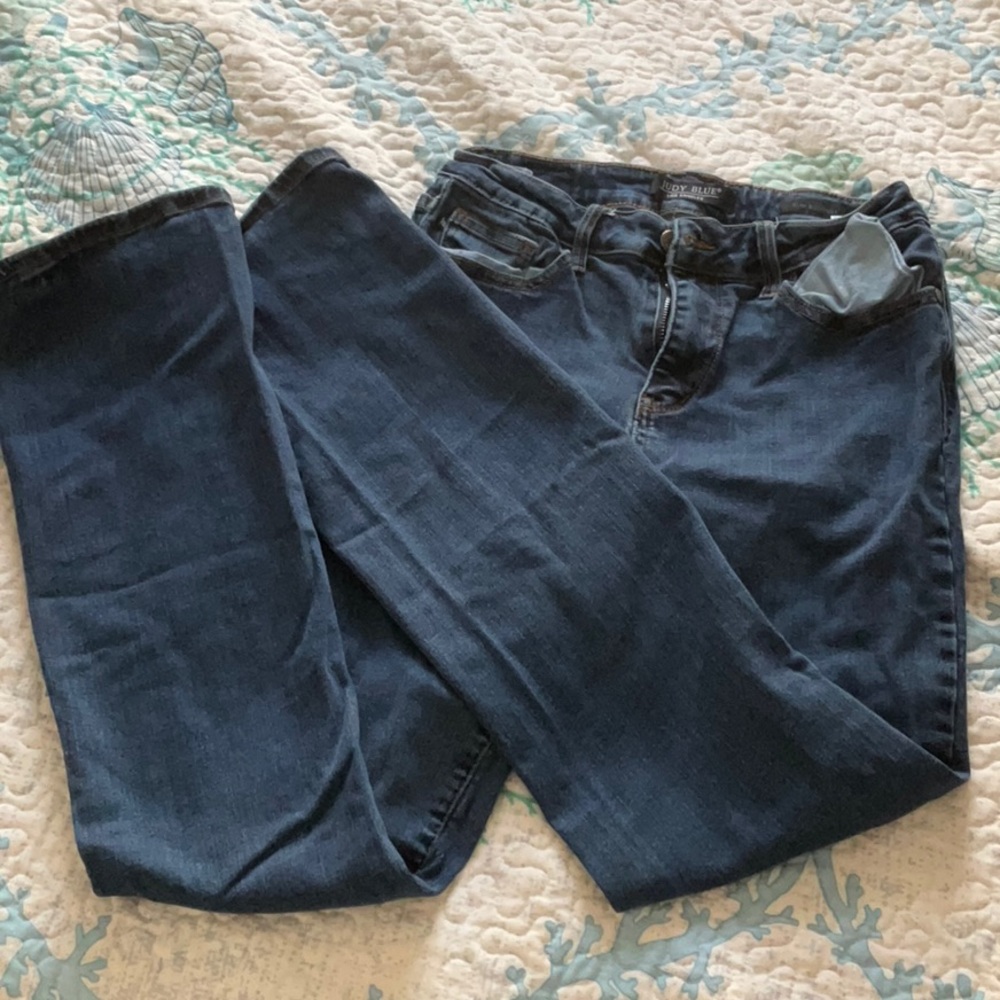 Judy Blue Women's Deep Indigo Boot Cut Jeans